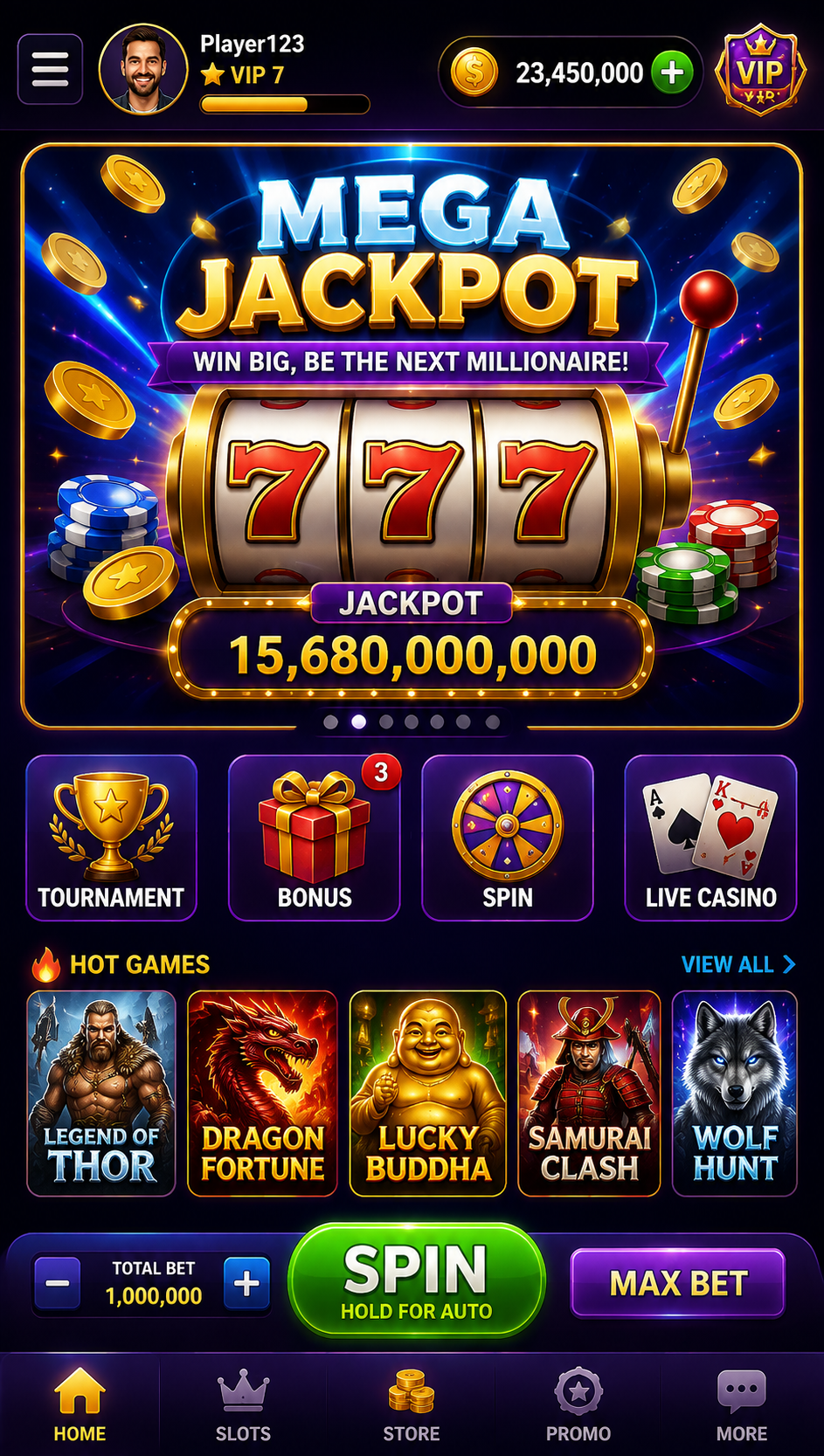 Tangkapan layar proses pengunduhan aplikasi di BIGwinner.